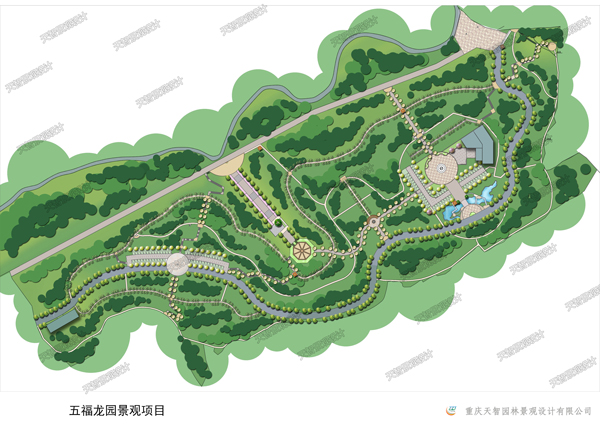 重庆市万州区五福龙园景观项目